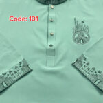 Premium Double-Thread Embroidery Comfort Panjabi [ code-101 ]